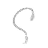 Wrapped snake shaped punk ear clip ear loop