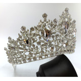 Alloy Crystal Crown Wedding Ball Party Bridal Crown