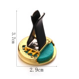 Stainless steel Alloy hollow car bracket car aromatherapy air outlet clip car aromatherapy clip perfume dispenser