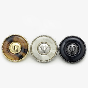 20MM Love  snap button charms