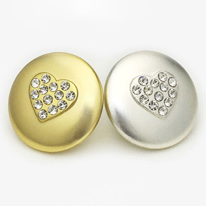 20MM Love  snap button charms