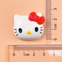 20MM KT cat Anime Cartoon  Resin snap button charms