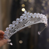 Alloy Crystal Crown Wedding Ball Party Bridal Crown