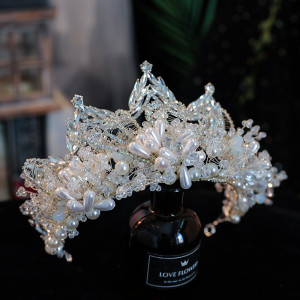 Alloy Crystal Crown Wedding Ball Party Bridal Crown