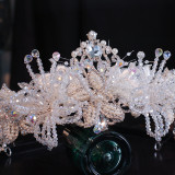 Alloy Crystal Crown Wedding Ball Party Bridal Crown