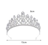 Alloy Crystal Crown Wedding Ball Party Bridal Crown