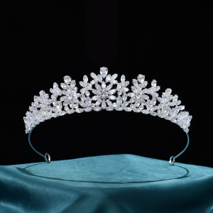 Alloy Crystal Crown Wedding Ball Party Bridal Crown