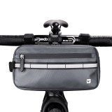 Multi functional bicycle front bag, road leisure bike hanging bag, waist bag, chest shoulder bag