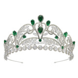 Alloy Crystal Crown Wedding Ball Party Bridal Crown