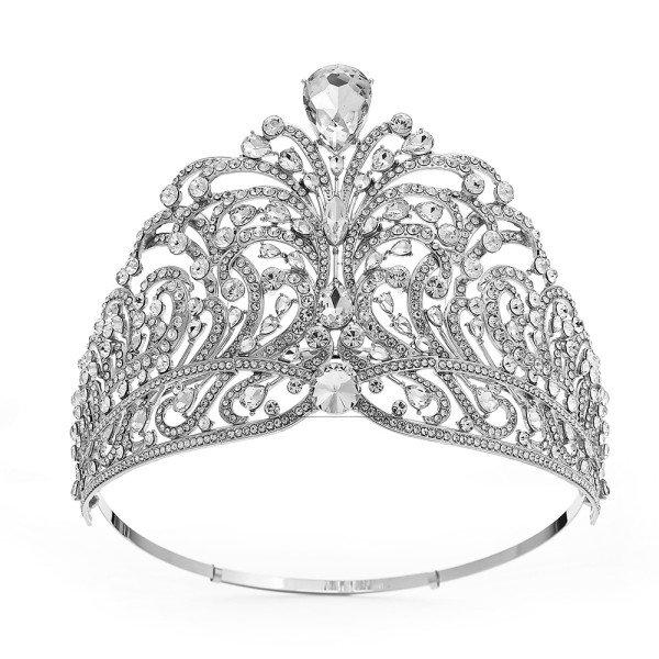 Alloy Crystal Crown Wedding Ball Party Bridal Crown