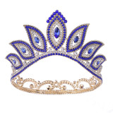 Alloy Crystal Crown Wedding Ball Party Bridal Crown