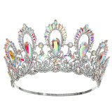 Alloy Crystal Crown Wedding Ball Party Bridal Crown