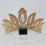 Alloy Crystal Crown Wedding Ball Party Bridal Crown