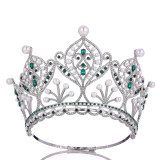 Alloy Crystal Crown Wedding Ball Party Bridal Crown