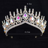 Alloy Crystal Crown Wedding Ball Party Bridal Crown