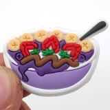 Food series Cartoon Kid junior style silicone bracelet  PVC luminous cartoon accessories creative Cartoon