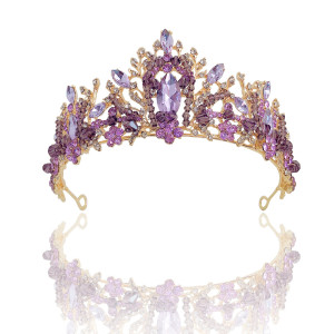 Alloy Crystal Crown Wedding Ball Party Bridal Crown