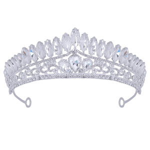 Alloy Crystal Crown Wedding Ball Party Bridal Crown