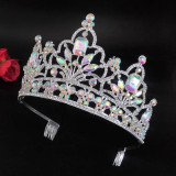 Alloy Crystal Crown Wedding Ball Party Bridal Crown