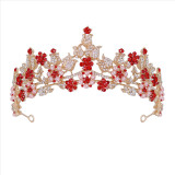 Alloy Crystal Crown Wedding Ball Party Bridal Crown