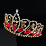 Alloy Crystal Crown Wedding Ball Party Bridal Crown