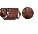 Fashionable retro single shoulder armpit bag, casual and simple chest bag