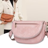 Fashionable retro single shoulder armpit bag, casual and simple chest bag