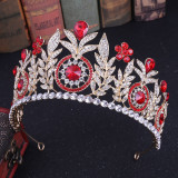 Alloy Crystal Crown Wedding Ball Party Bridal Crown