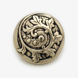 20MM Patterned totem metal snap button charms