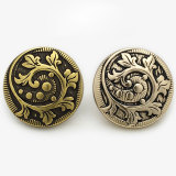20MM Patterned totem metal snap button charms