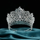 Alloy Crystal Crown Wedding Ball Party Bridal Crown