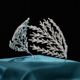 Alloy Crystal Crown Wedding Ball Party Bridal Crown