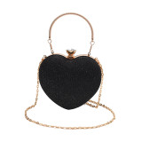 Fashion diamond studded bag, rhinestone handbag, chain, high-end feel, banquet bag, party bag