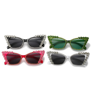 Brick lined sun protection sunglasses