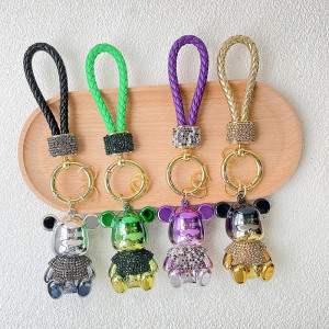 Bear Claw Chain Colorful Bear Keychain Pendant Small Gift