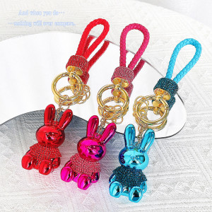 Little Rabbit Colorful Keychain Pendant Pendant Small Gift