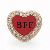 20MM love Sister NaNa MOM DAD GiGi MiMi  MaMa Grandma Teacher Family Faith Dance Cat Dog BFF Metal snap button charms