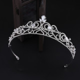 Alloy Crystal Crown Wedding Ball Party Bridal Crown