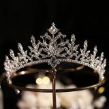 Alloy Crystal Crown Wedding Ball Party Bridal Crown
