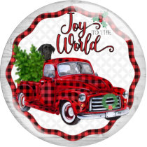 20MM 10Pcs/lot Christmas Print glass snap button charms