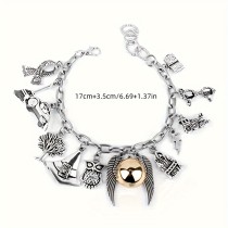Harry Potter series combination metal Snitch wing bracelet