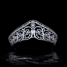 Alloy Crystal Crown Wedding Ball Party Bridal Crown