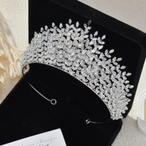 Alloy Crystal Crown Wedding Ball Party Bridal Crown