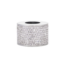 crystal rhinestone magnetic suction car headrest decorative ring creative full diamond car decorative products