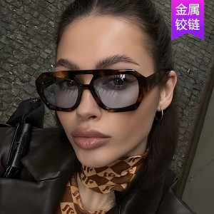 New Irregular Sunglasses Retro Internet Celebrity Trendy Sunglasses