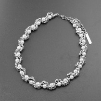 Original necklace pearl Cuban necklace choker wrapped collarbone chain
