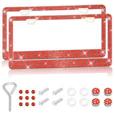 Stainless steel car license plate holder, acrylic drill, American standard license plate frame
