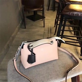 FENDI BAGmost fashionable pink tide city bag real leather