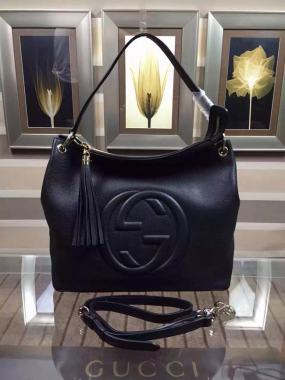 Black Leather Handbag hot fashion sportswear  original single shoulder bag bag