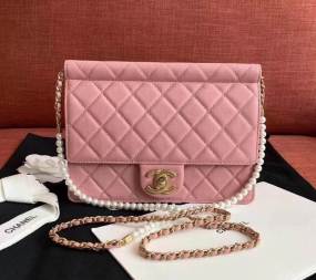 high quality handbag 119411 lambskin flap bag